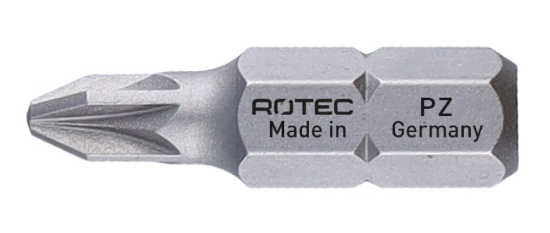 Afbeeldingen van ROTEC Schroefbit 5/16" PRO PZ1 32MM C8 BASIC