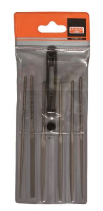 Afbeeldingen van BAHCO Naaldvijlenset basterd 140MM 6x