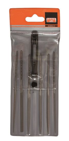 Afbeeldingen van BAHCO Naaldvijlenset basterd 140MM 6x