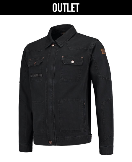 Afbeeldingen van TRICORP Jack Premium Canvas 404003 zwart 2XL