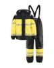 Afbeeldingen van BLÅKLÄDER Regenset kinderen 4860 zwart/High Vis geel C128