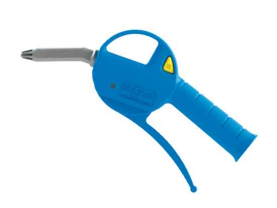 Afbeeldingen van Blaaspistool SIL blaasmond plastic 3B