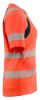 Afbeeldingen van BLÅKLÄDER T-shirt dames 3503 High Vis rood/zwart M