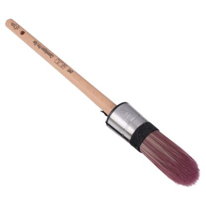 Afbeeldingen van COPENHAGEN PRO Patentpuntkwast 5* FLEX synthetisch haar met FSC houten steel 16