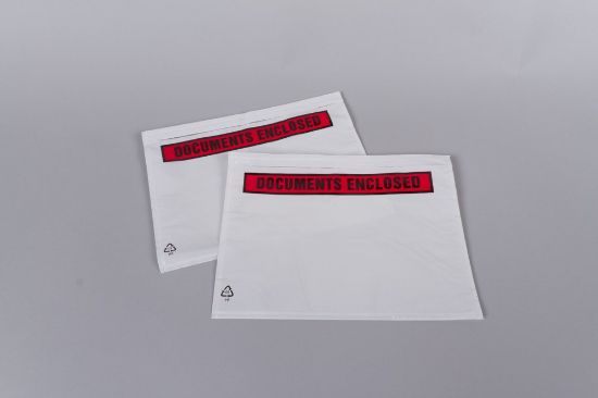Afbeeldingen van Paklijst Opdruk: DOC ENCLOSED, A5-1000st