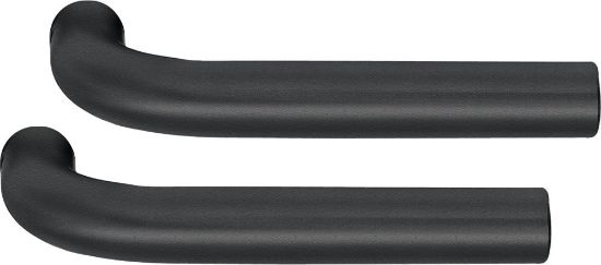 Afbeeldingen van OXLOC Deurkruk L-model RVS zwart 37-56MM