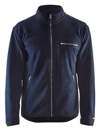 Afbeeldingen van BLÅKLÄDER Fleecevest 4830 marineblauw XS