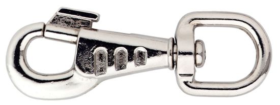 Afbeeldingen van Musketon ronde wervel zamac Ni 20MM - ¾"