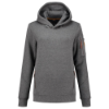 Afbeeldingen van TRICORP Sweater Premium met capuchon dames 304006 steengrijs melange XS