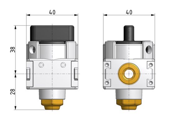 Afbeeldingen van Strainer messing NI G1.½" 50 µm