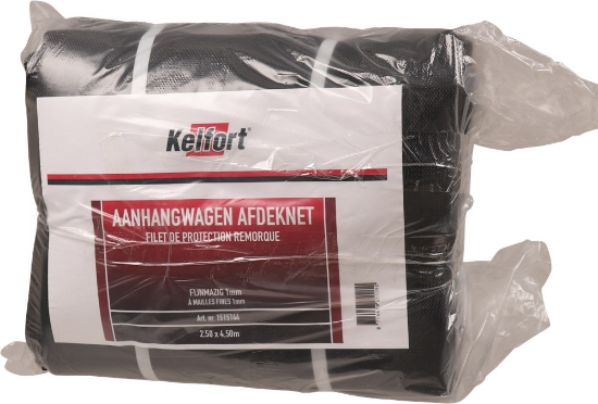 Afbeeldingen van KELFORT Aanhangernet 2,5X4,5M fijnmazig 1X1MM
