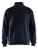Afbeeldingen van BLÅKLÄDER Sweatshirt met halve rits 3587 donker marineblauw M
