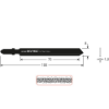 Afbeeldingen van ROTEC Decoupeerzaagblad DC850 / T130Riff 3x