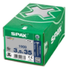 Afbeeldingen van SPAX Spaanplaatschroef verzonkenkop WIROX deeldraad T20 3,5X35MM