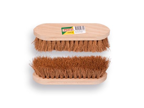 Afbeeldingen van Werkborstel met kokos vezel 19,5CM