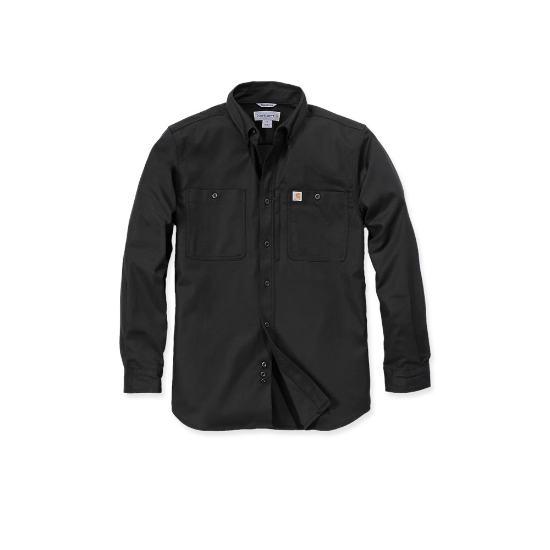 Afbeeldingen van CARHARTT Overhemd rugged prof 102538 zwart 2XL