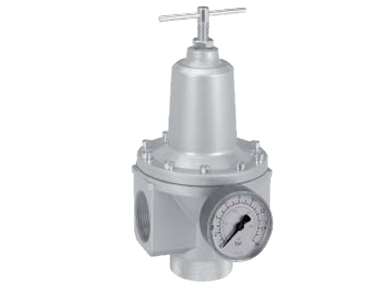 Afbeeldingen van Drukregelaar G1.¼" 10bar met manometer 63MM