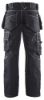 Afbeeldingen van BLÅKLÄDER Werkbroek denim met stretch X1900 1960 zwart C60