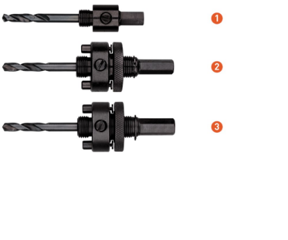 Afbeeldingen van ROTEC Standaard adapter 6-kant 11 t.b.v. gatzagen 32-152MM