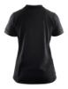 Afbeeldingen van BLÅKLÄDER Poloshirt piqué dames 3390 zwart/donkergrijs 3XL