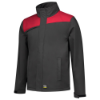 Afbeeldingen van TRICORP Softshell bi-colour Naden 402021 donkergrijs/rood 6XL