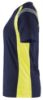 Afbeeldingen van BLÅKLÄDER T-shirt dames Visible 3402 marineblauw/High Vis geel L
