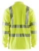 Afbeeldingen van BLÅKLÄDER Polo Multinorm piqué met lange mouwen 3439 High Vis geel S