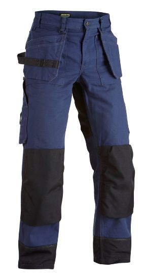Afbeeldingen van BLÅKLÄDER Werkbroek 1550 marineblauw/zwart C60