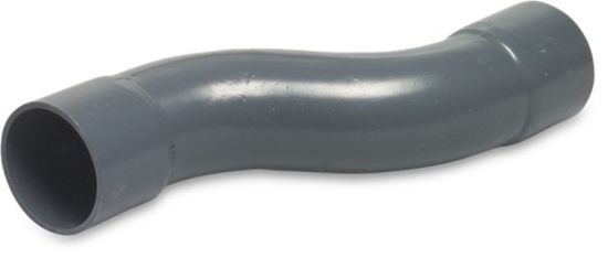 Afbeeldingen van VDL S-bocht handgevormd PVC-U grijs 32MM lijmmof 10bar