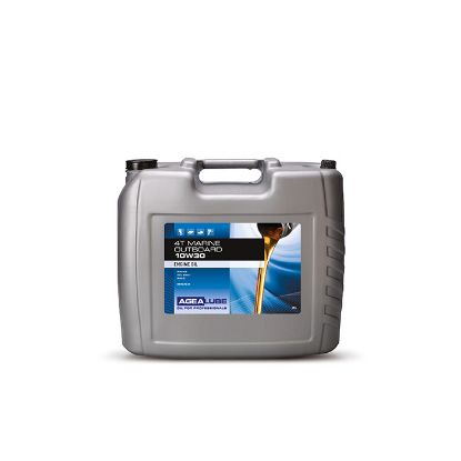 Afbeeldingen van AGEALUBE Motorolie 4T Marine Outboard 10W30 20L