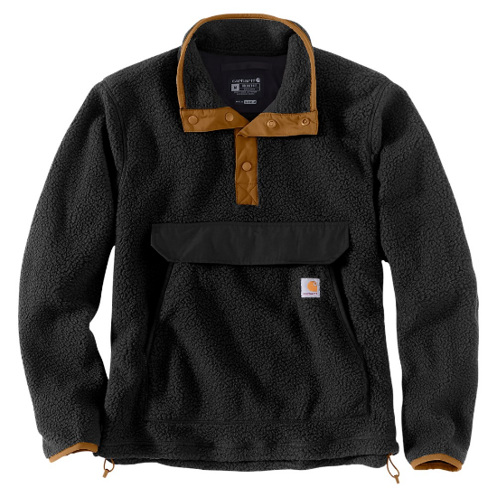 Afbeeldingen van CARHARTT Pullover fleece relaxed fit 104991 zwart L
