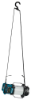 Afbeeldingen van Camping lamp DMR056 met radio en Blu 14,4/18V