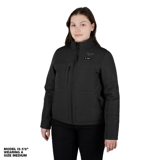 Afbeeldingen van MILWAUKEE Puffer jack dames verwarmd M12HPJLBL2-0 zwart XL