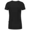 Afbeeldingen van TRICORP T-shirt V-hals Slim-Fit dames 101008 zwart M