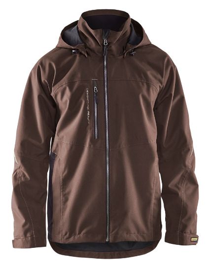 Afbeeldingen van BLÅKLÄDER Shelljack bi-colour 4790 bruin/zwart 2XL