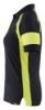 Afbeeldingen van BLÅKLÄDER Poloshirt dames Visible 3529 zwart/High Vis geel L
