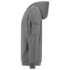 Afbeeldingen van TRICORP Sweater Premium met capuchon en logo 304004 steengrijs melange XL