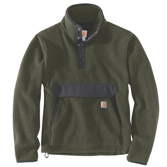 Afbeeldingen van CARHARTT Pullover fleece relaxed fit 104991 basil heather L