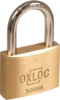 Afbeeldingen van OXLOC Cilinderhangslot EV messing laag 50MM KA5004