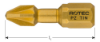 Afbeeldingen van ROTEC Torsionbit ¼" PRO PZ3 25MM C6,3 TiN 2x