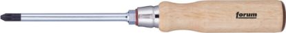 Afbeeldingen van FORUM Schroevendraaier met houten heft PZ1