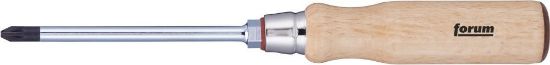 Afbeeldingen van FORUM Schroevendraaier met houten heft PZ2