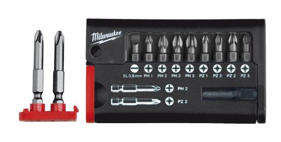 Afbeeldingen van MILWAUKEE Schroefbitset compacte cassette 12x