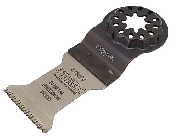 Afbeeldingen van SMART Multitool blad starlock Japanse tand hout 32MM