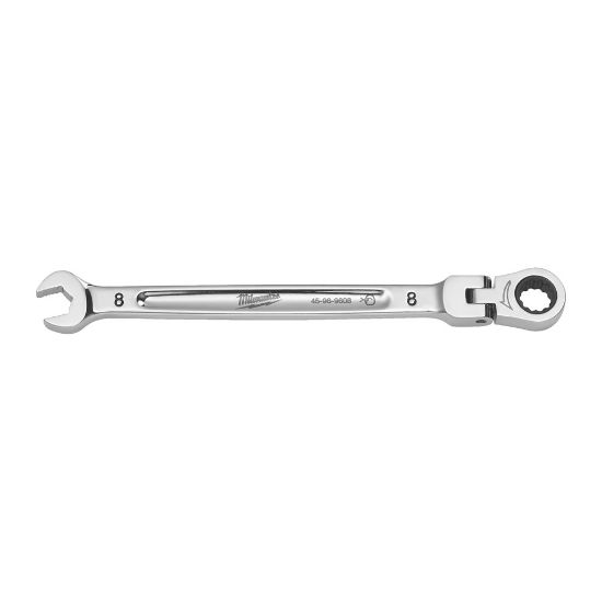 Afbeeldingen van MILWAUKEE Ringratelsteeksleutel flexibel MAXBITE 8MM
