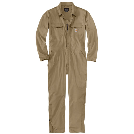 Afbeeldingen van CARHARTT Overall rugged flex canvas 105019 dark khaki 2XL