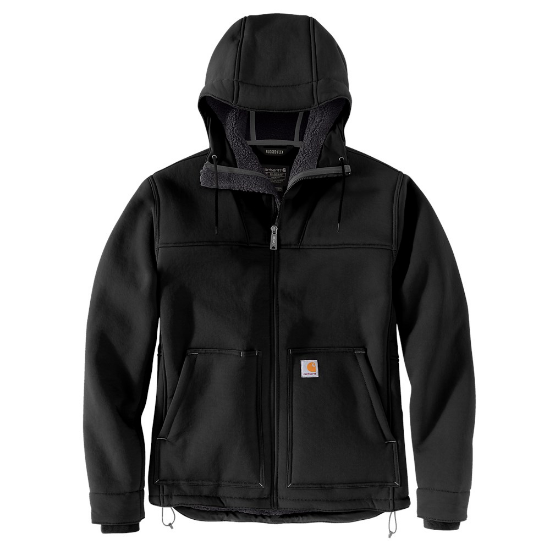 Afbeeldingen van CARHARTT Jas super dux bonded active 105001 zwart 2XL