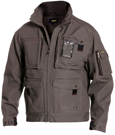 Afbeeldingen van BLÅKLÄDER Canvas jas 4060 army groen S