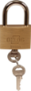 Afbeeldingen van OXLOC Cilinderhangslot EV messing laag 50MM KA5002
