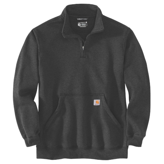 Afbeeldingen van CARHARTT Sweatshirt met rits 105294 carbon heather M